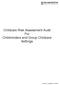 Childcare Risk Assessment Audit For Childminders and Group Childcare Settings
