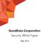 GoodData Corporation Security White Paper