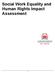 Social Work Equality and Human Rights Impact Assessment