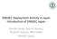 DNSSEC Deployment Activity in Japan - Introduction of DNSSEC Japan - Yoshiki Ishida, Yoshiro Yoneya, Tsuyoshi Toyono, Miki Takata DNSSEC Japan