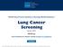 Lung Cancer Screening