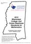 2015 Mississippi College- and Career-Readiness Standards for Mathematics