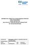 DISTRIBUTION, OPERATION and MAINTENANCE STRATEGY ASSET MANAGEMENT WORK INSTRUCTION ISOLATION OF A TREATED WATER STORAGE POINT ON THE WATER NETWORK
