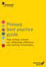 EDUCATION GUIDES Primary best practice guide