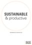 SUSTAINABLE & productive
