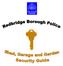 Garden Security. Redbridge Borough Police Shed, Garage and Garden Security Guide