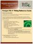 Paragon RG-4 Fitting Reference Guide