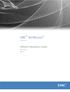 EMC NetWorker. VMware Integration Guide. Version 9.0 302-000-701 REV 07