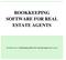BOOKKEEPING SOFTWARE FOR REAL ESTATE AGENTS. The hidden power of bookkeeping software for real estate agents online manual