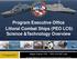 Program Executive Office Littoral Combat Ships (PEO LCS) Science &Technology Overview