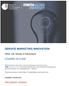 SERVICE MARKETING INNOVATION