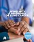 LIVING WITH A DIAGNOSIS OF LUNG CANCER