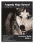Hagerty High School. Curriculum Guide 2016-17. Working together to continue our tradition of excellence
