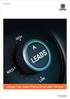 www.wipro.com Manage Your Leads Well to Boost Sales Volumes Anupam Bhattacharjee Shine Gangadharan