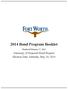 2014 Bond Program Booklet. Finalized February 17, 2014
