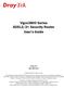 Vigor2800 Series ADSL2/2+ Security Router User s Guide