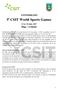 5 e CSIT World Sports Games