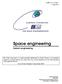 Space engineering. System engineering. ECSS-E-10 C Draft 1