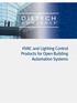 HVAC and Lighting Control Products for Open Building Automation Systems