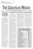 THE UKRAINIAN WEEKLY. Pro-Kuchma bloc claims to have 180 seats in Rada. The tale of Microsoft s new Ukrainian software, and a little prodding