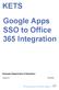 Google Apps SSO to Office 365 Integration