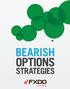 WELCOME TO FXDD S BEARISH OPTIONS STRATEGY GUIDE
