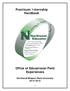 Practicum/Internship Handbook. Office of Educational Field Experiences