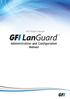 GFI Product Manual. Administration and Configuration Manual
