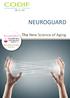 NEUROGUARD. The New Science of Aging
