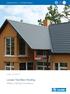 Lindab Coverline TM. Lindab Tile Effect Roofing. Make a lasting impression