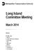 Long Island Committee Meeting