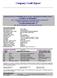 Company Credit Report