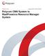 Polycom CMA System to RealPresence Resource Manager System