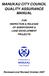 MANUKAU CITY COUNCIL QUALITY ASSURANCE MANUAL FOR INSPECTION & RELEASE OF SUBDIVISIONS & LAND DEVELOPMENT PROJECTS