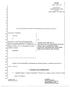 No. ) ) COMES NOW the plaintiff by and through her attorney, Roger K. Anderson, and states her I. PARTIES AND JURISDICTION