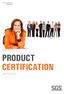 Electrical & electronics. product certification. for electrical & electronics
