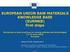 EUROPEAN UNION RAW MATERIALS KNOWLEDGE BASE (EURMKB) first steps