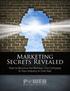 Marketing Secrets Revealed. How to Become the Number One Company In Your Industry In One Year