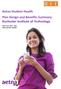 Aetna Student Health Plan Design and Benefits Summary Rochester Institute of Technology. Policy Year: 2014 2015 Policy Number: 812809