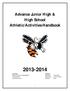 Advance Junior High & High School Athletic/Activities Handbook 2013-2014