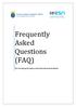 Frequently Asked Questions (FAQ) For incoming Erasmus and international students.