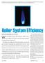 Boiler System Efficiency