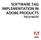 SOFTWARE TAG IMPLEMENTATION IN ADOBE PRODUCTS TECH NOTE