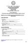 FOOD SERVICE WASTEWATER DISCHARGE PERMIT APPLICATION