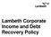 Lambeth Corporate Income and Debt Recovery Policy
