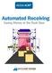 Automated Receiving. Saving Money at the Dock Door. Page 8