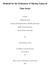Time Series. A thesis. Submitted to the. Edith Cowan University. Perth, Western Australia. David Sheung Chi Fung. In Fulfillment of the Requirements