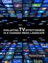 EVALUATING EFFECTIVENESS IN A CHANGED MEDIA LANDSCAPE