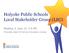 Holyoke Public Schools Local Stakeholder Group (LSG)