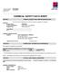 CHEMICAL SAFETY DATA SHEET